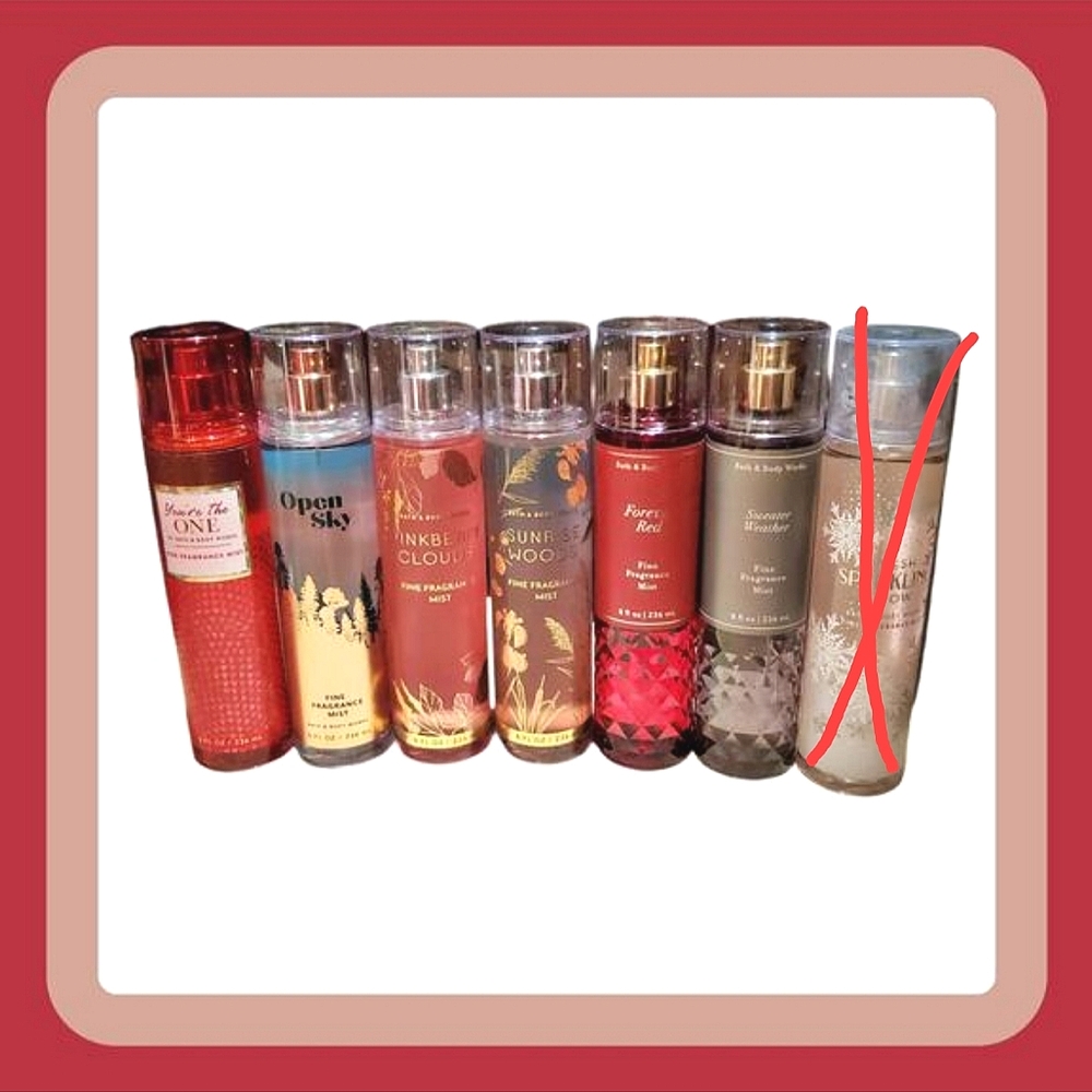 BODY FRAGRANCE SPRAYS BY BATH AND BODY WORKS 2 FOR $25 - Picture 3 of 4